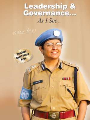 cover image of Leadership & Governance... As I See... by Kiran Bedi